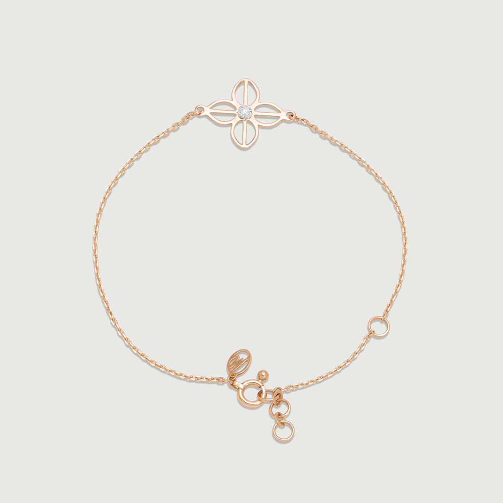Classy Bloom Diamond Bracelet,,hi-res image number null