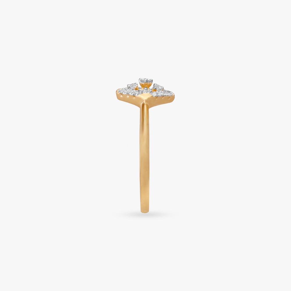 Modern Mosaic Diamond Ring,,hi-res image number null