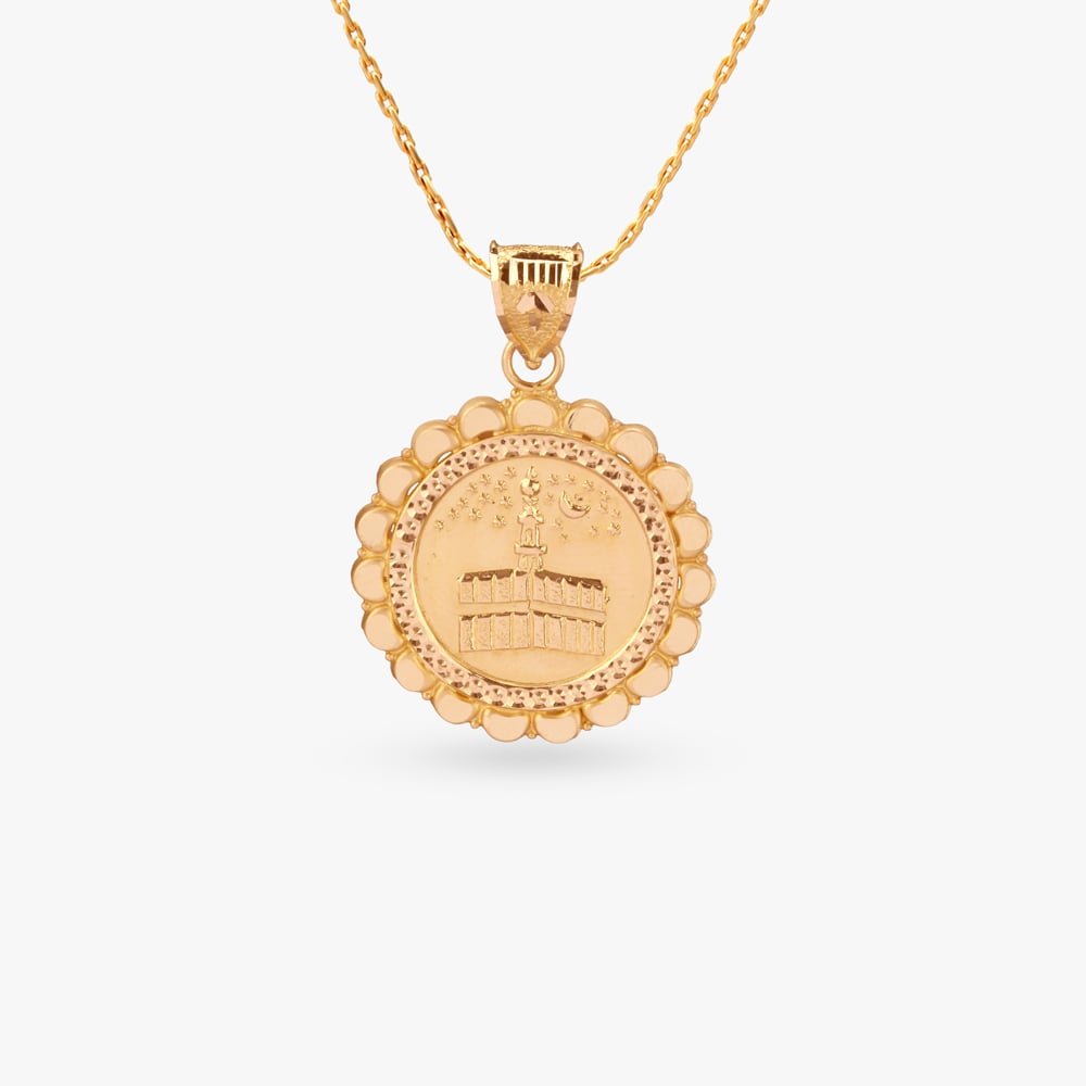 

Faithful Bloom Gold Pendant