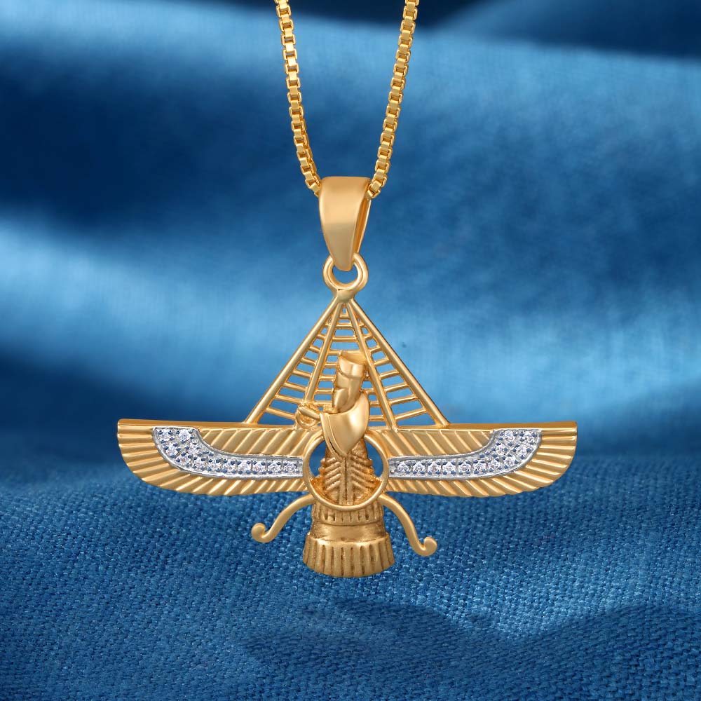 Beautiful Faravahar Pendant,,hi-res image number null