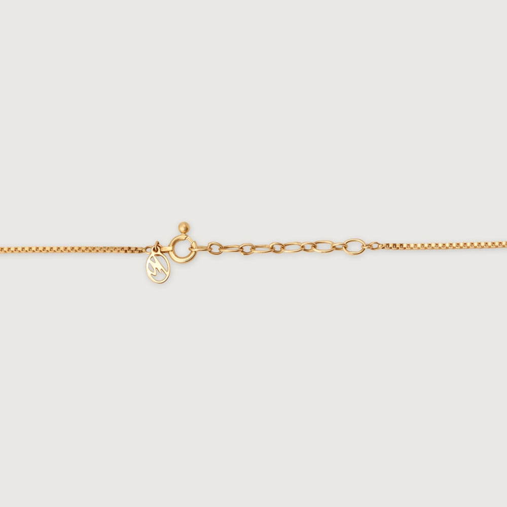 Heart Stream 14 Kt Gold & Pearl Necklace,,hi-res image number null