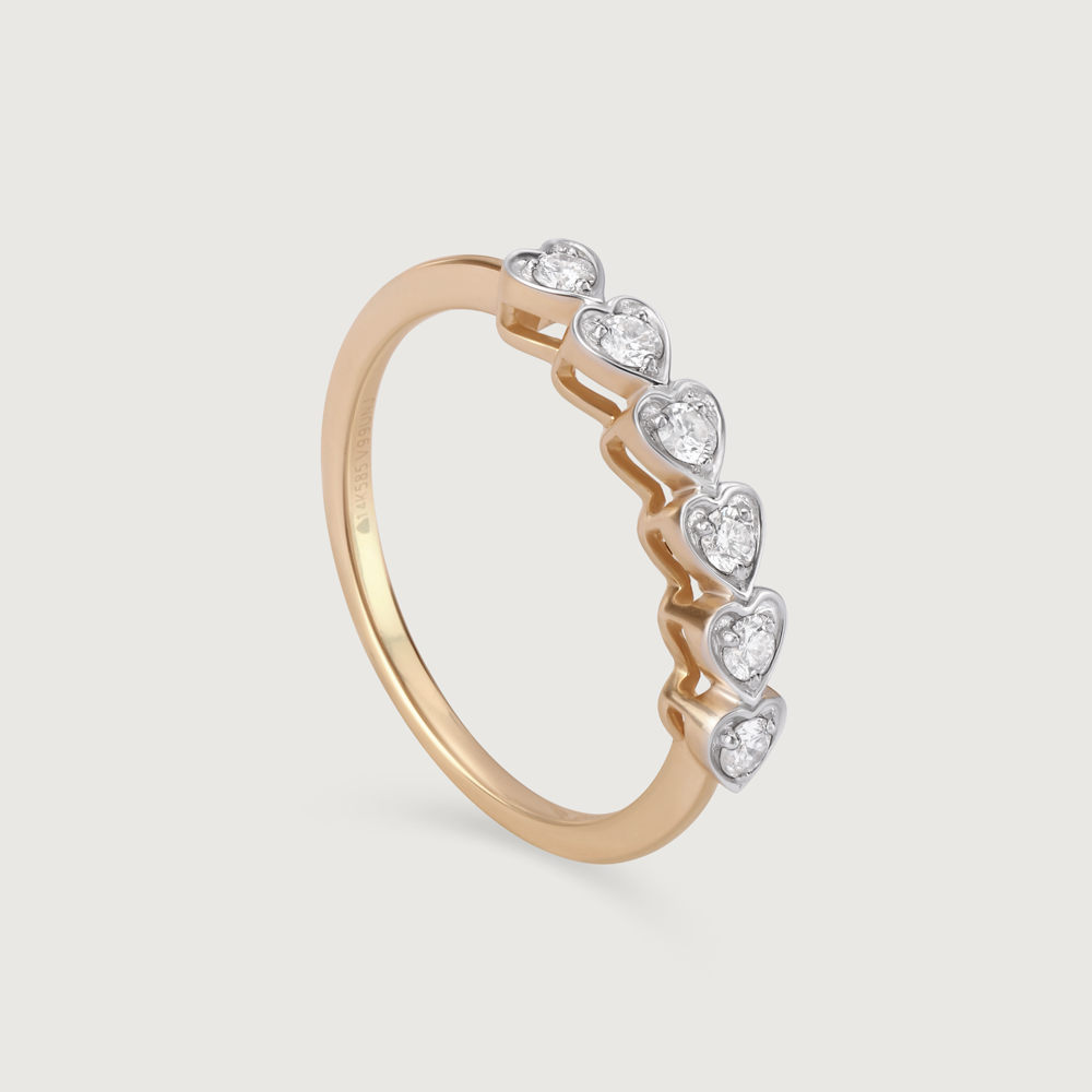 Luminous Journey 14KT Gold & Diamond Ring,,hi-res image number null