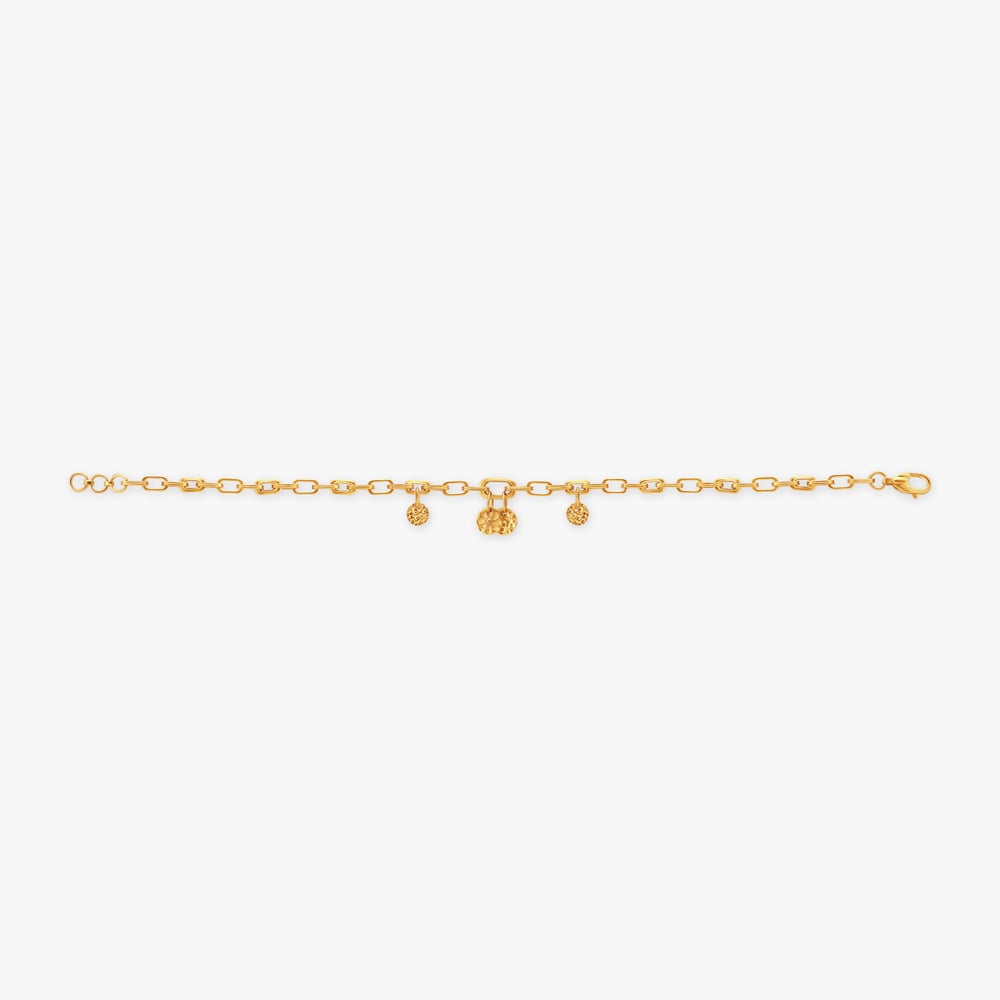 Charm Gold Bracelet,,hi-res image number null