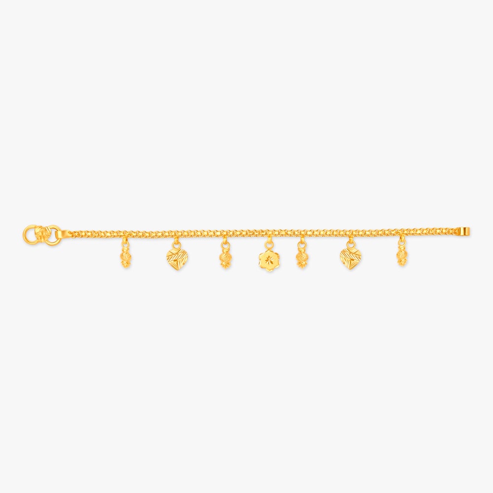 Charming Gold Bracelet for Kids,,hi-res image number null