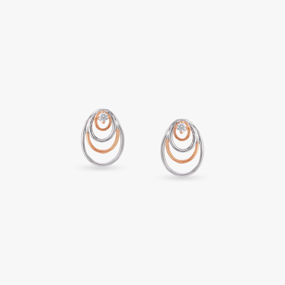 

Eclipse Orbit Diamond Stud Earrings