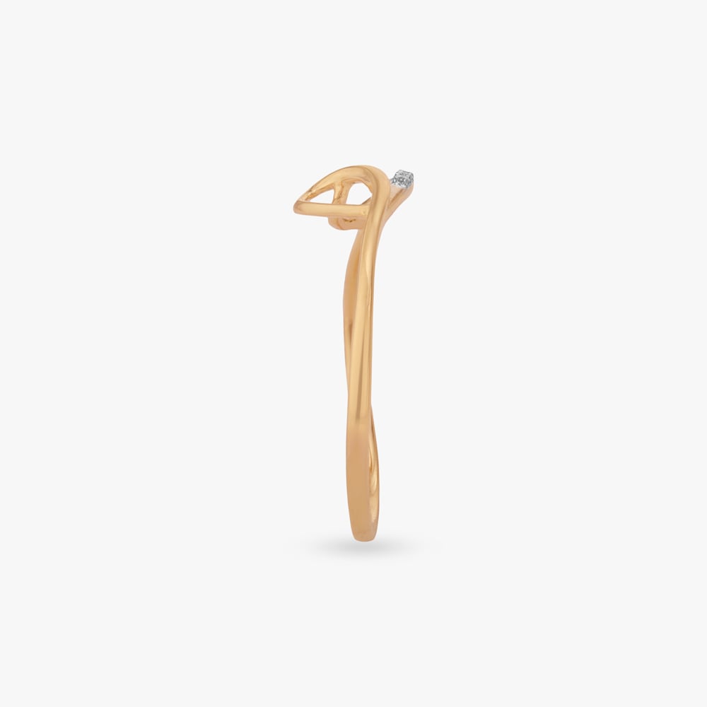 Fluid Curve Diamond Ring,,hi-res image number null