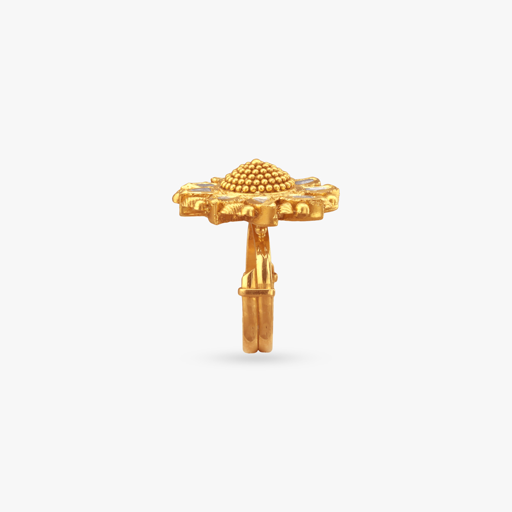 Swarna Kamal Gold Ring,,hi-res image number null