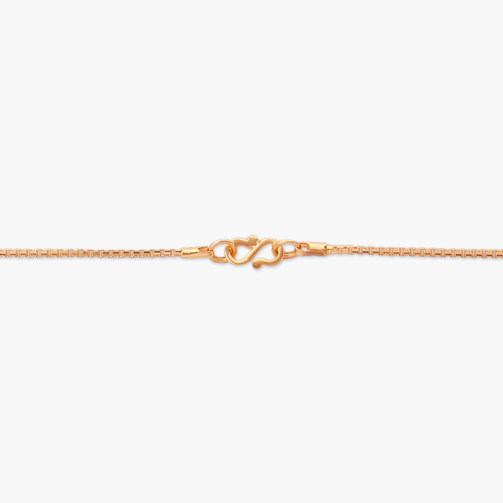 Minimalist Linear Gold Chain,,hi-res image number null