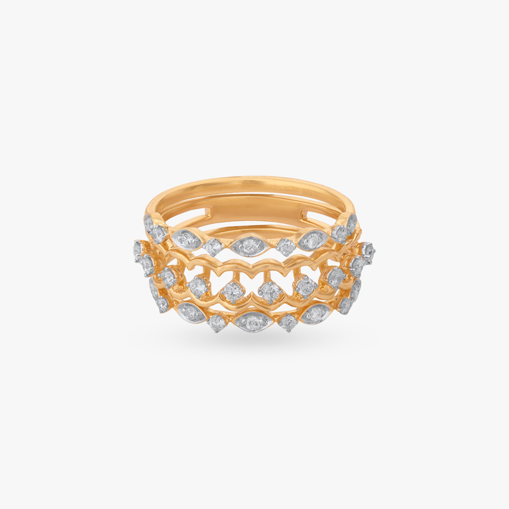 Auric Rhythm Diamond Ring,,hi-res image number null