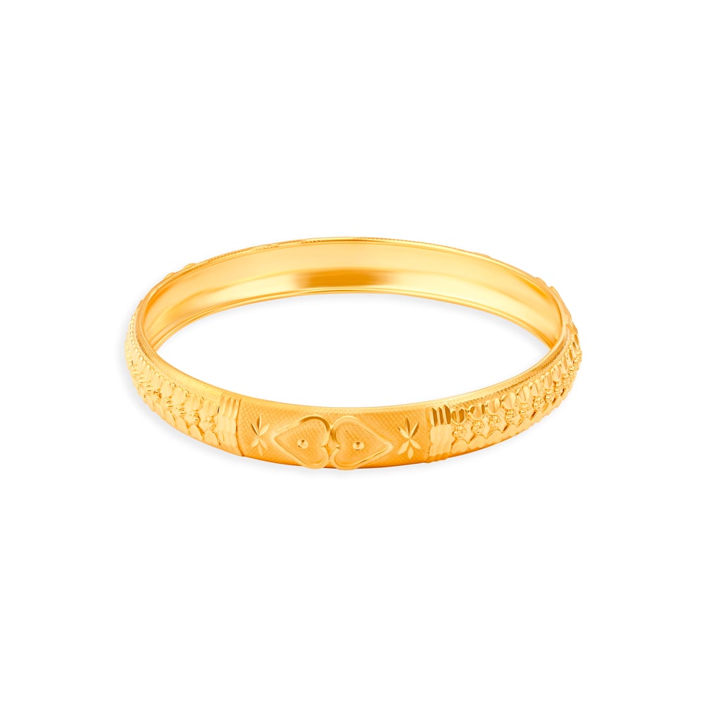 Filigree Work Gold Bangle,,hi-res image number null