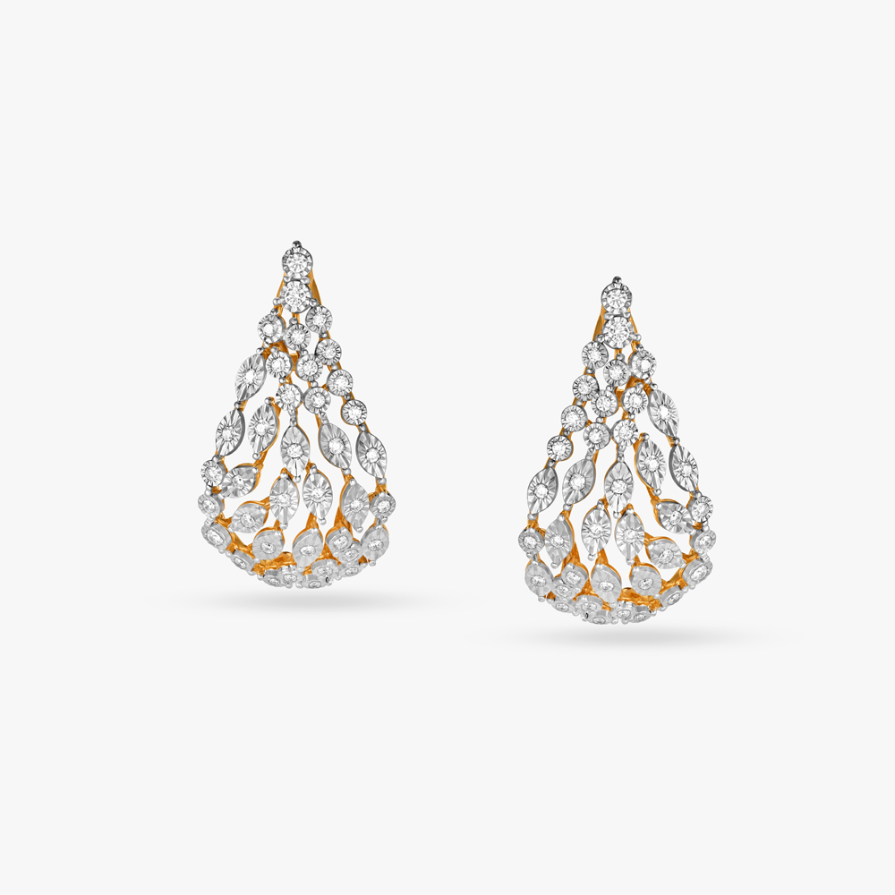 Graceful Diamond Pendant and Earrings Set,,hi-res image number null