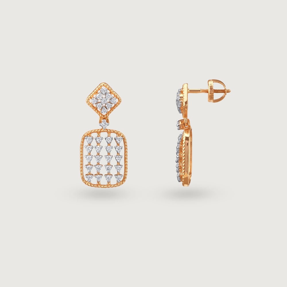 Glam Crush Diamond Earrings,,hi-res image number null