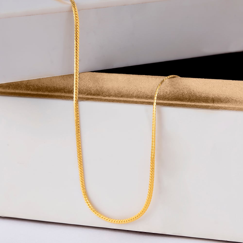 Sleek Elegant Gold Chain,,hi-res image number null