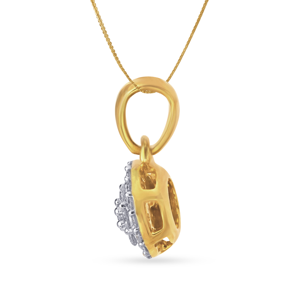 Sparkling Diamond Solitaire Look Pendant,,hi-res image number null