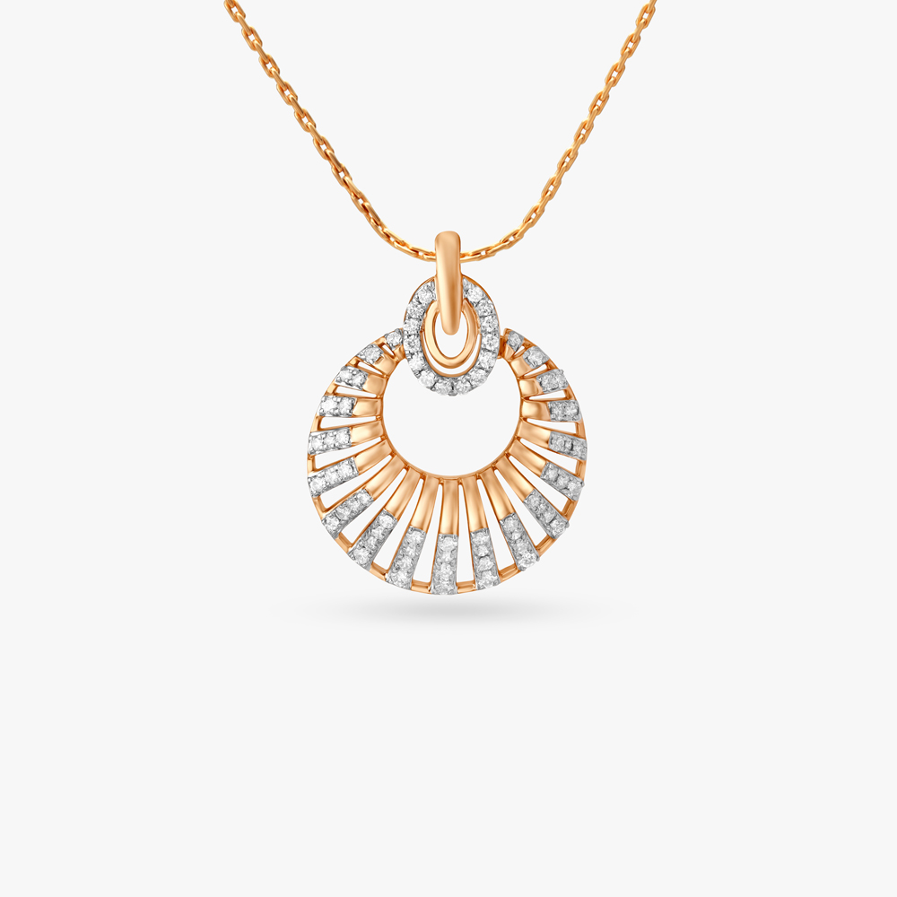 Classic Glam Diamond Pendant and Earrings Set,,hi-res image number null