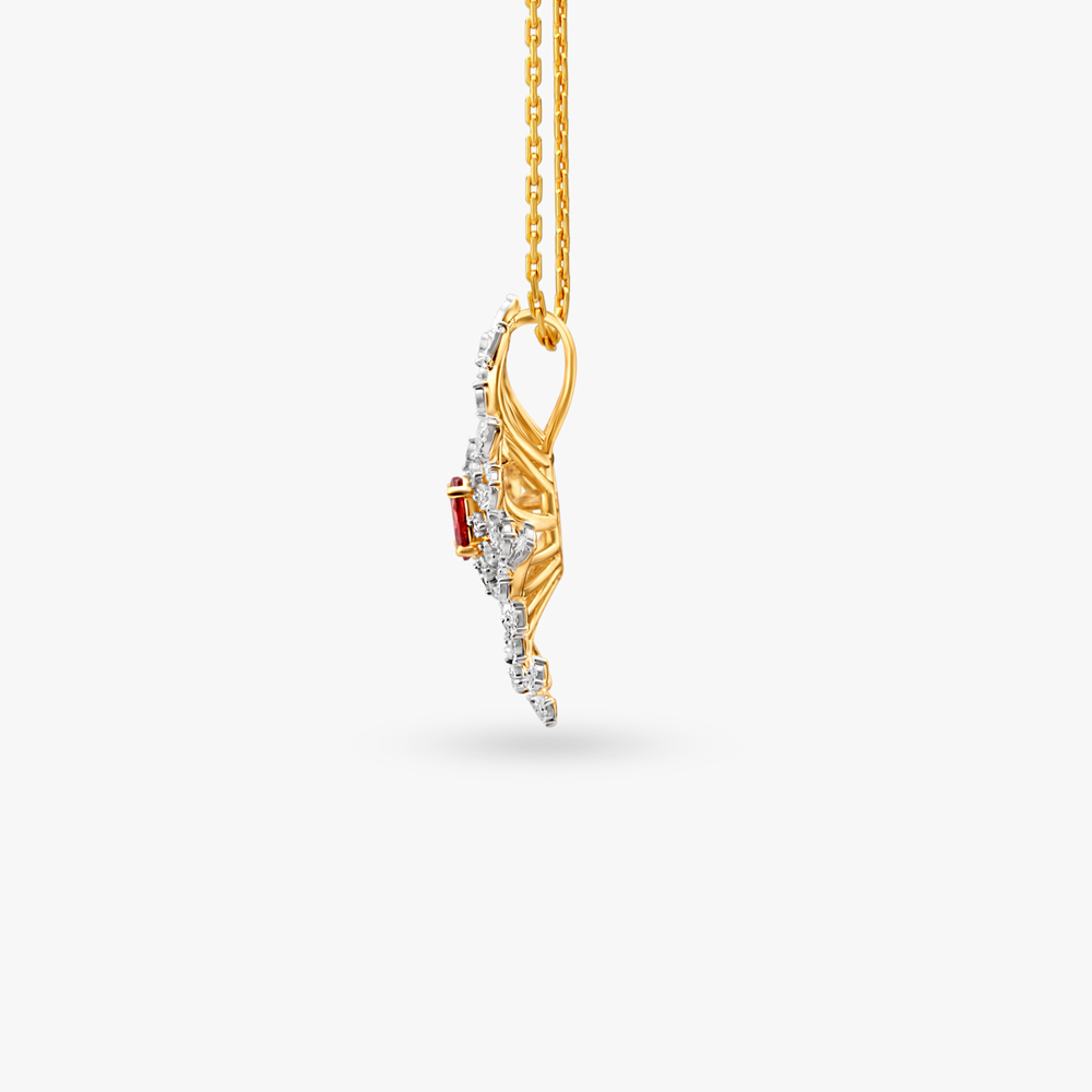Opulent Diamond Pendant and Earrings Set,,hi-res image number null