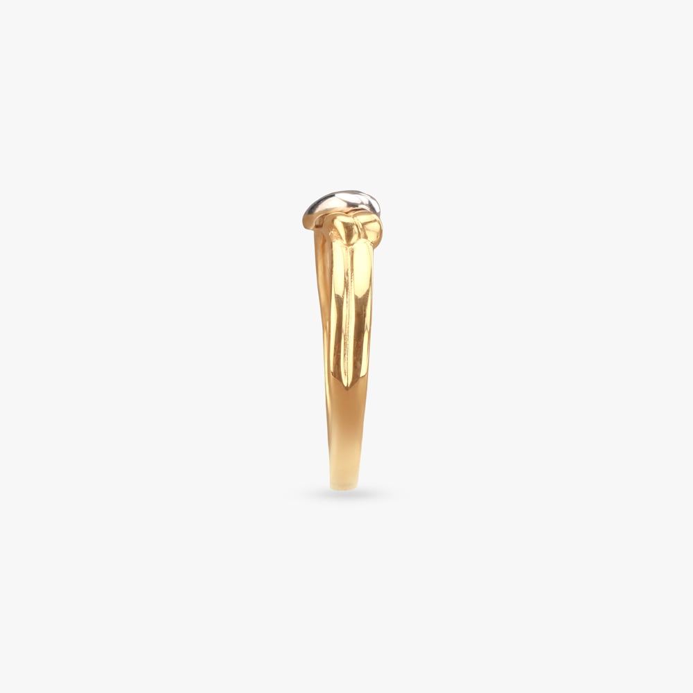 Entwined Gold Finger Ring,,hi-res image number null