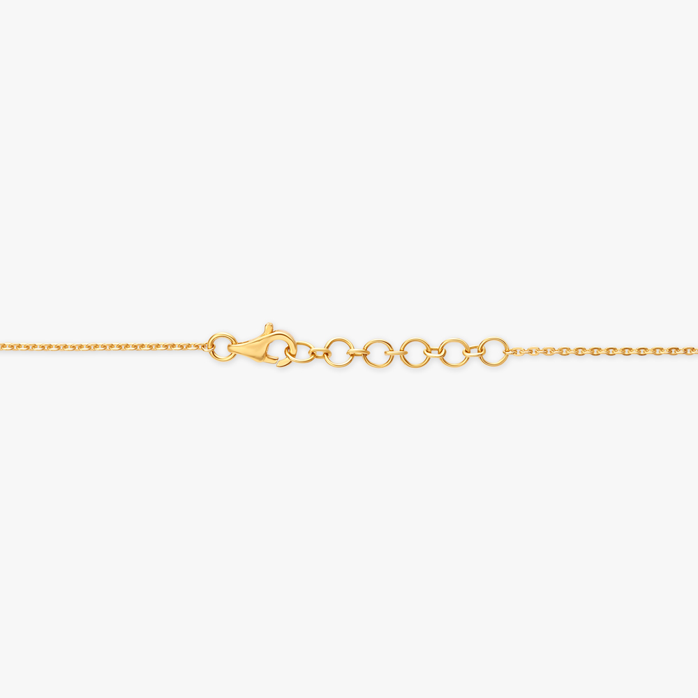 Rainbow Radiance Gold Pendant with Chain,,hi-res image number null