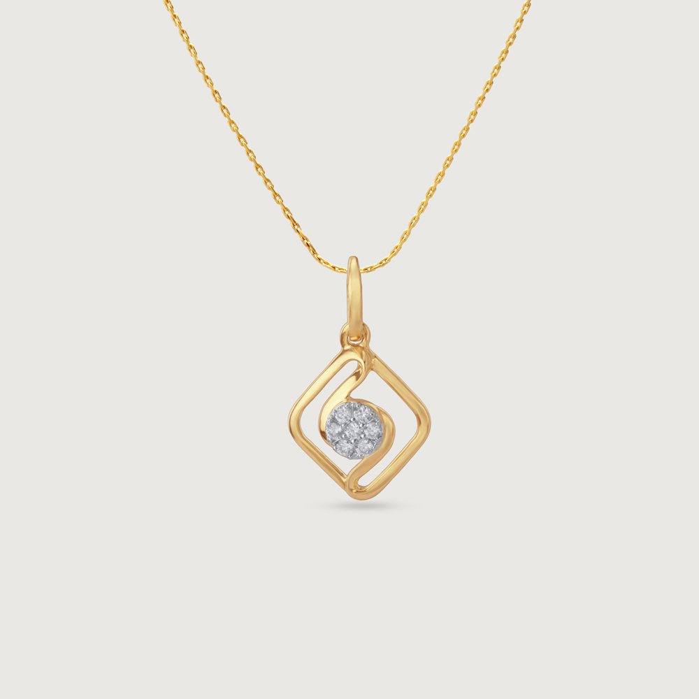 Glimmer Nest Diamond Pendant,,hi-res image number null