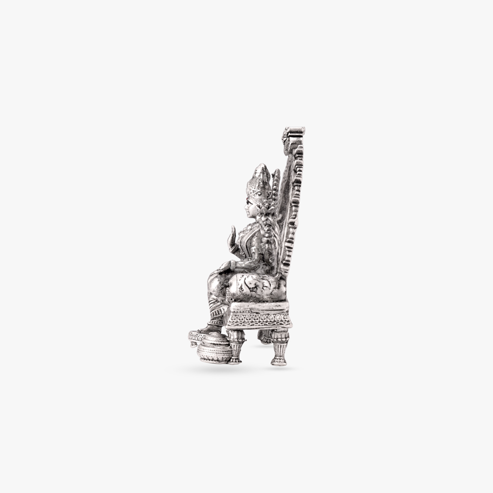 Mahalakshmi Splendour Silver Idol,,hi-res image number null