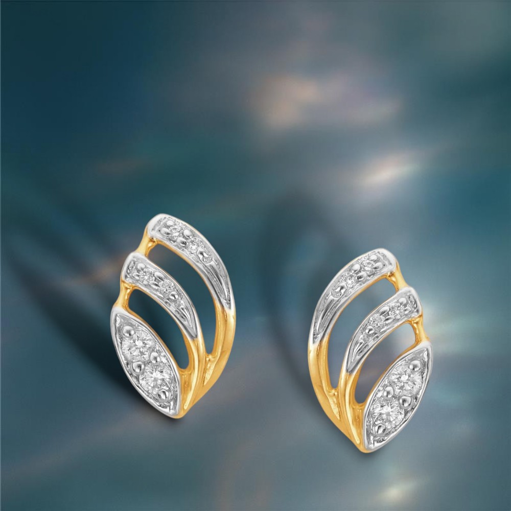 Petite Fancy Diamond Stud Earrings,,hi-res image number null