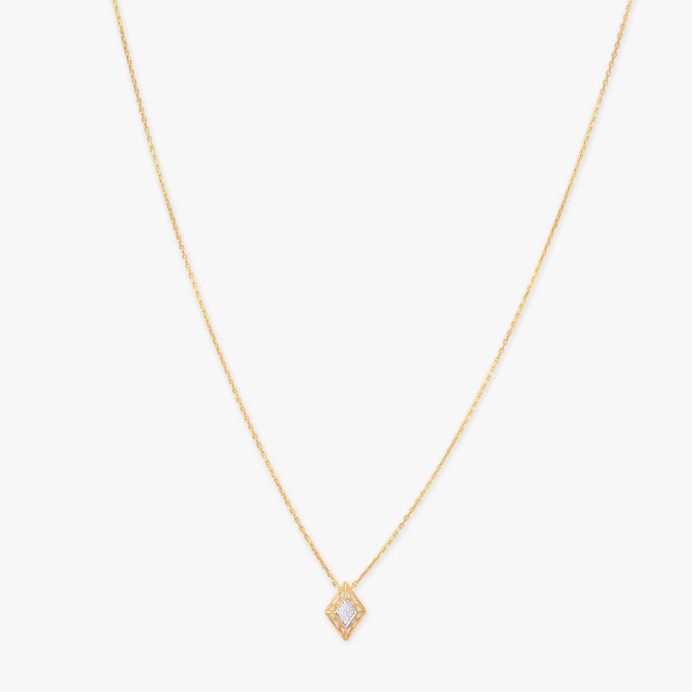 Prism Whisper Diamond Pendant with Chain and Earrings Set,,hi-res image number null