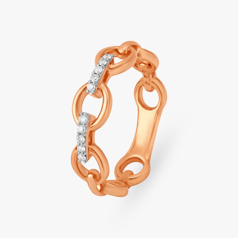 Modish Links Diamond Ring,,hi-res image number null