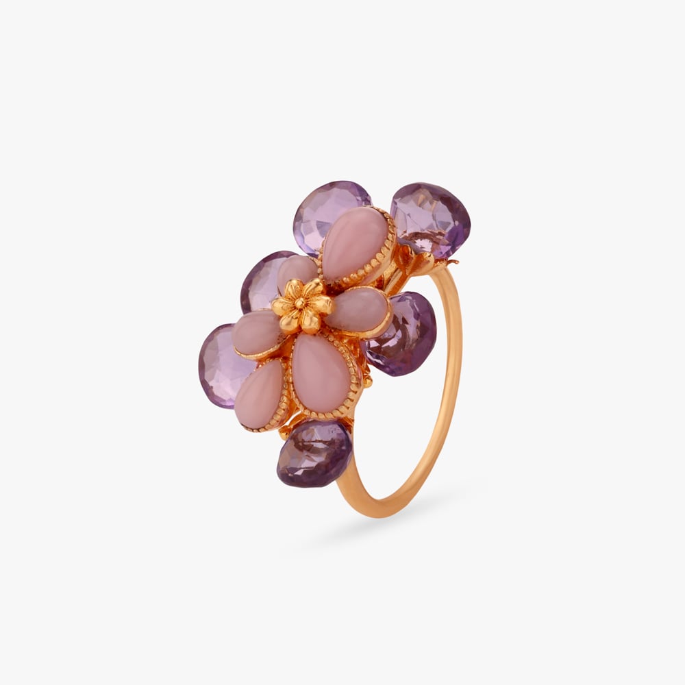 

Layered Bloom Gold Ring