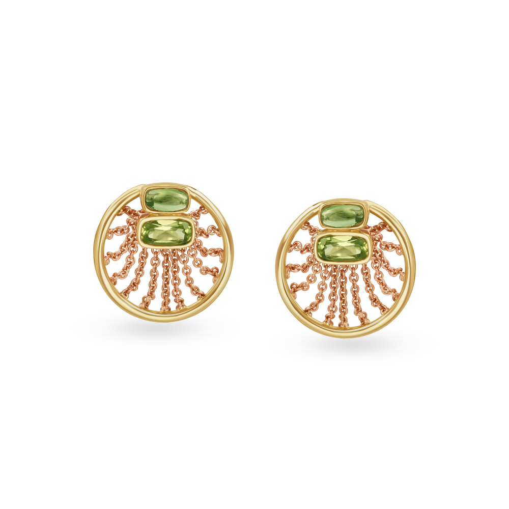 FOSSIL Gold Stevie Stud Earrings Set