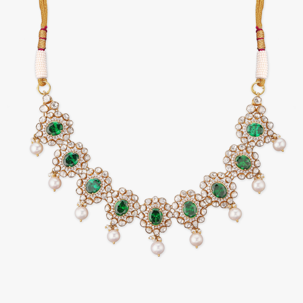 Emerald Radiance Diamond Neckwear Set,,hi-res image number null