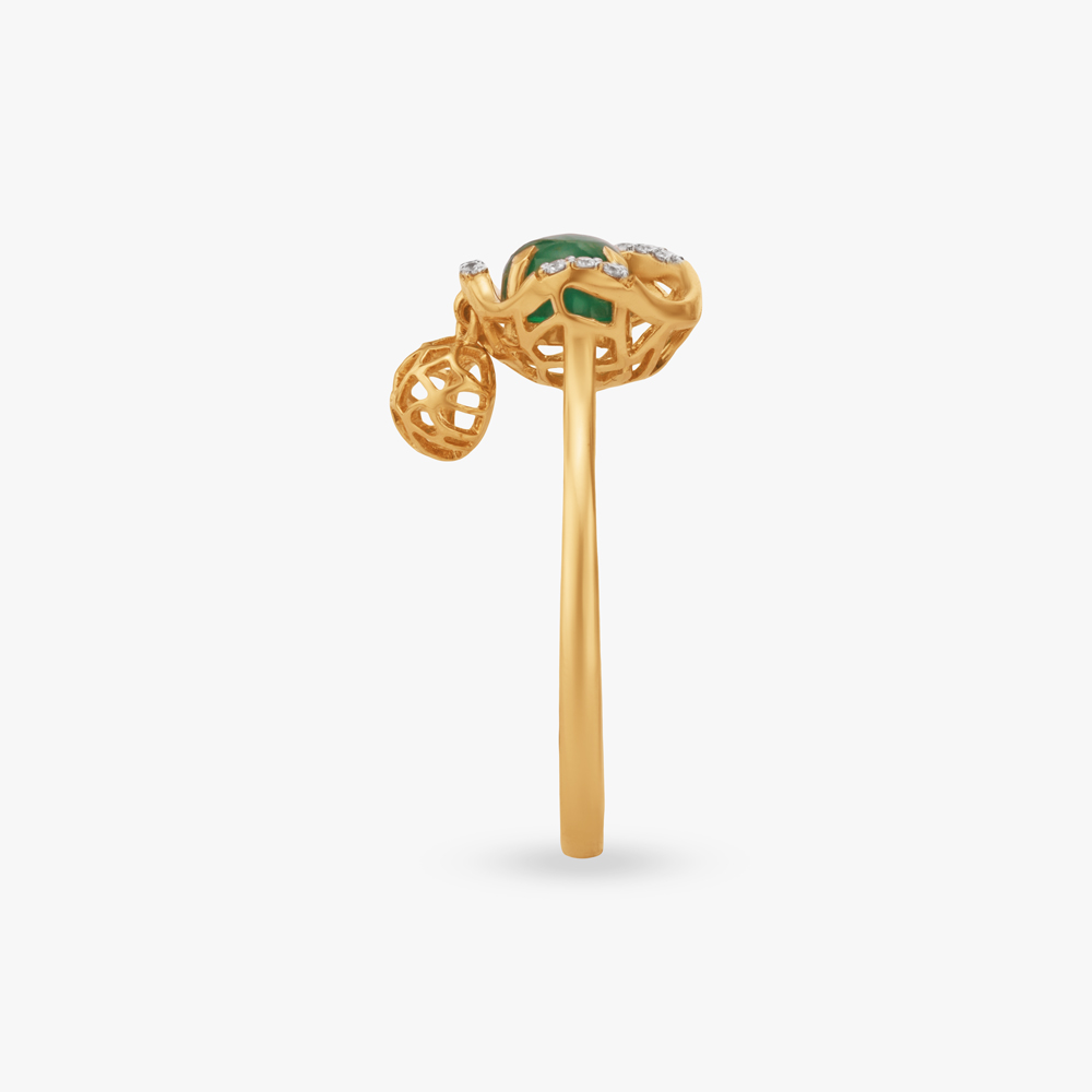 Delicate Charm Diamond Ring,,hi-res image number null