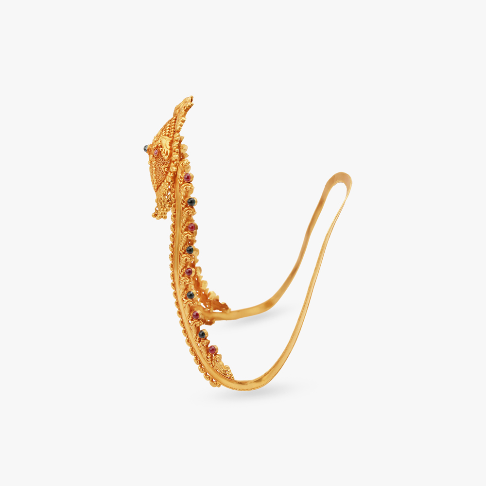 Garden-Inspired Intricate Gold Vanki,,hi-res image number null