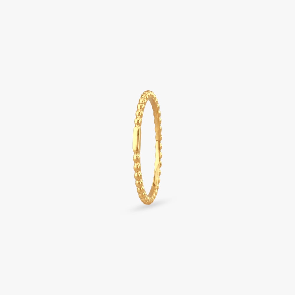 Beaded Bliss Gold Ring,,hi-res image number null
