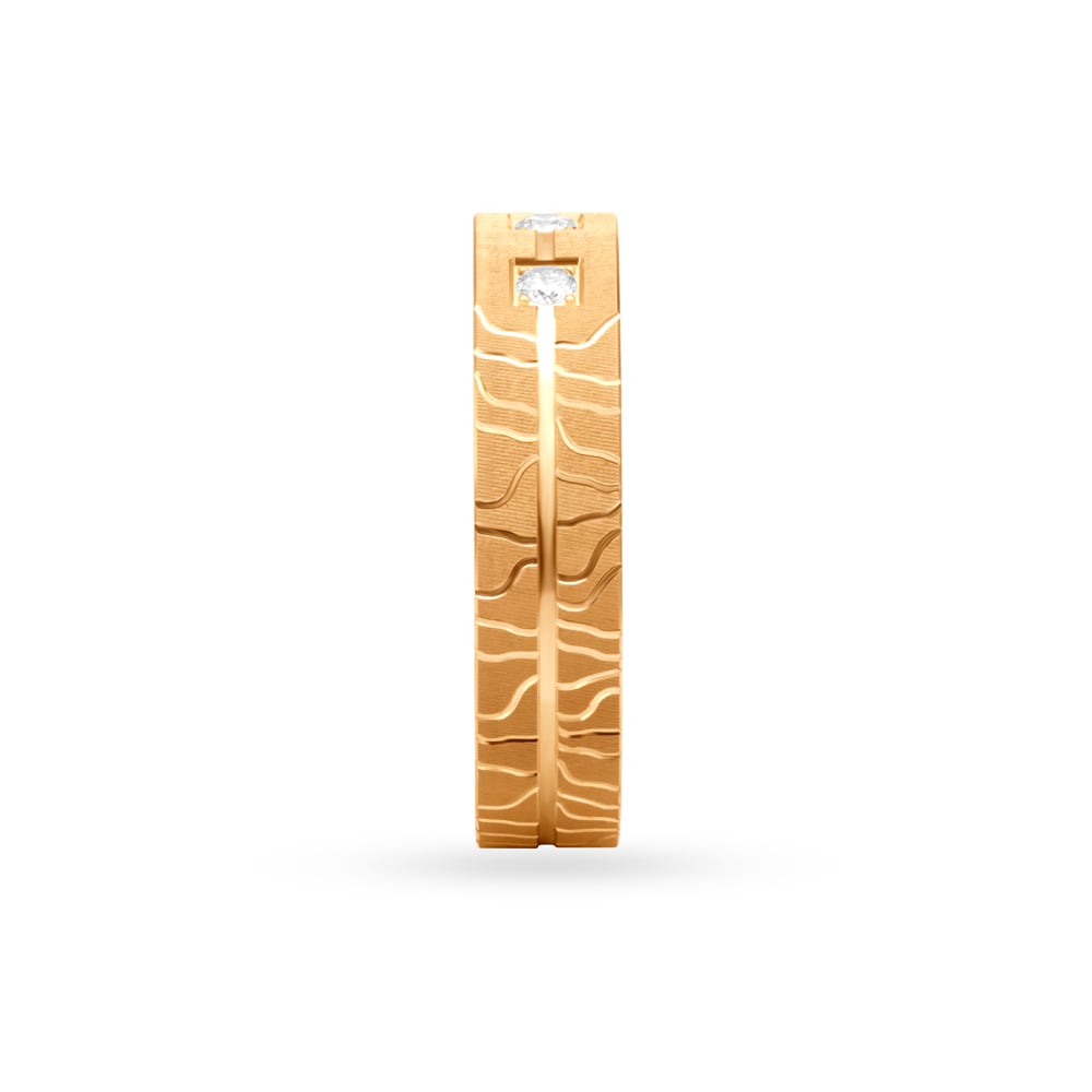 White Gold Diamond Finger Band,,hi-res image number null