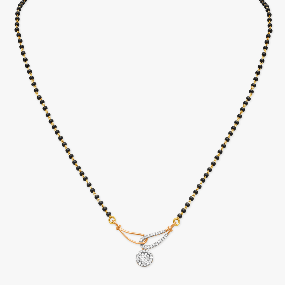 Dainty Flower Mangalsutra,,hi-res image number null