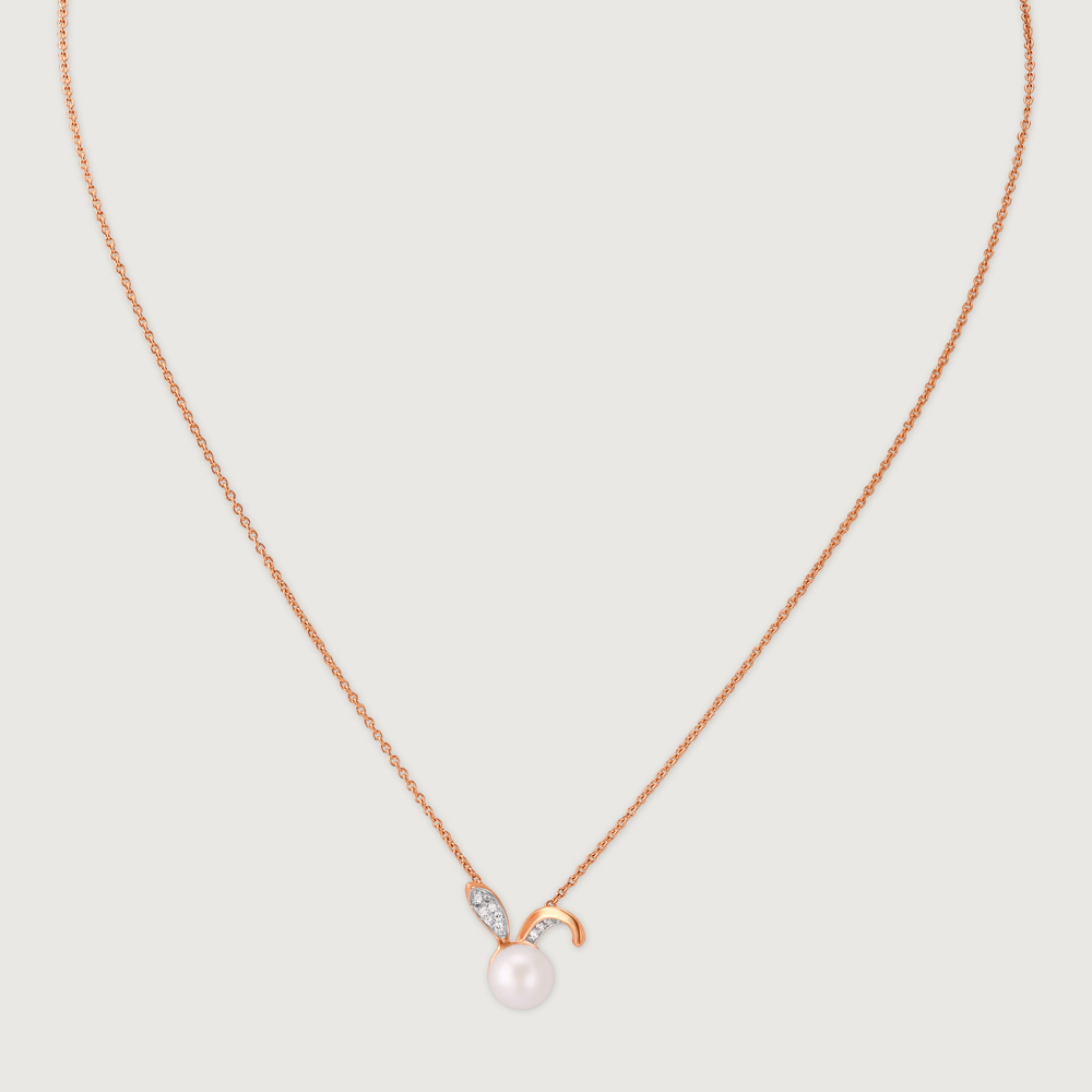 Enchanted Radiance Pearl & Diamond Necklace,,hi-res image number null