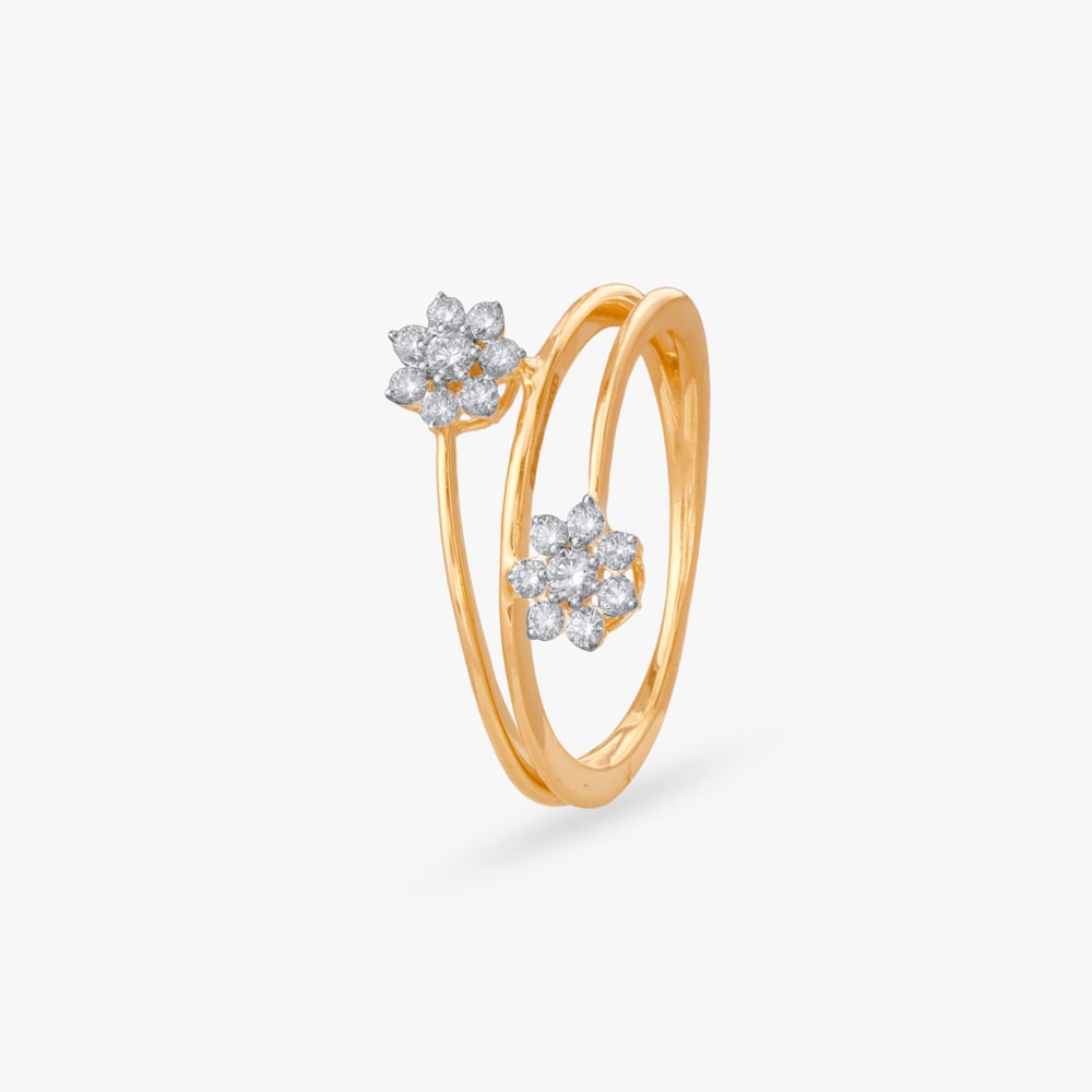 

Daisy Duet Diamond Ring