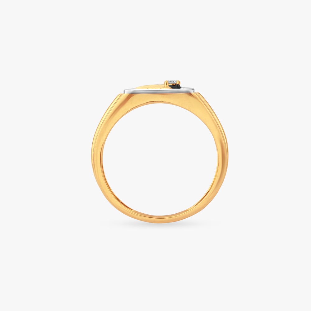 Urban Frame Diamond Finger Ring for Men,,hi-res image number null