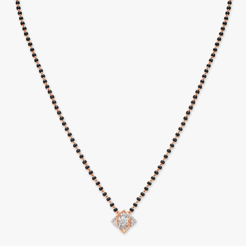 Affinity Elegance Solitaire Mangalsutra,,hi-res image number null