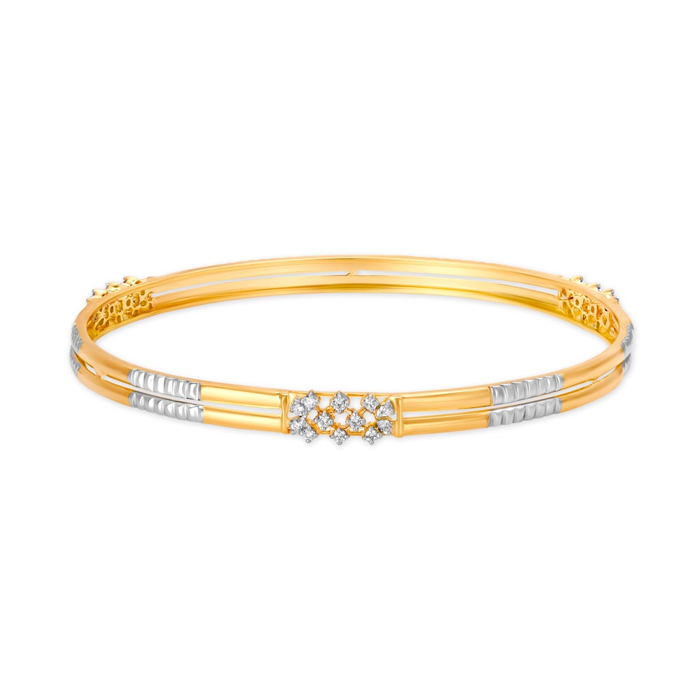 

Shimmering Classy Diamond Bangle