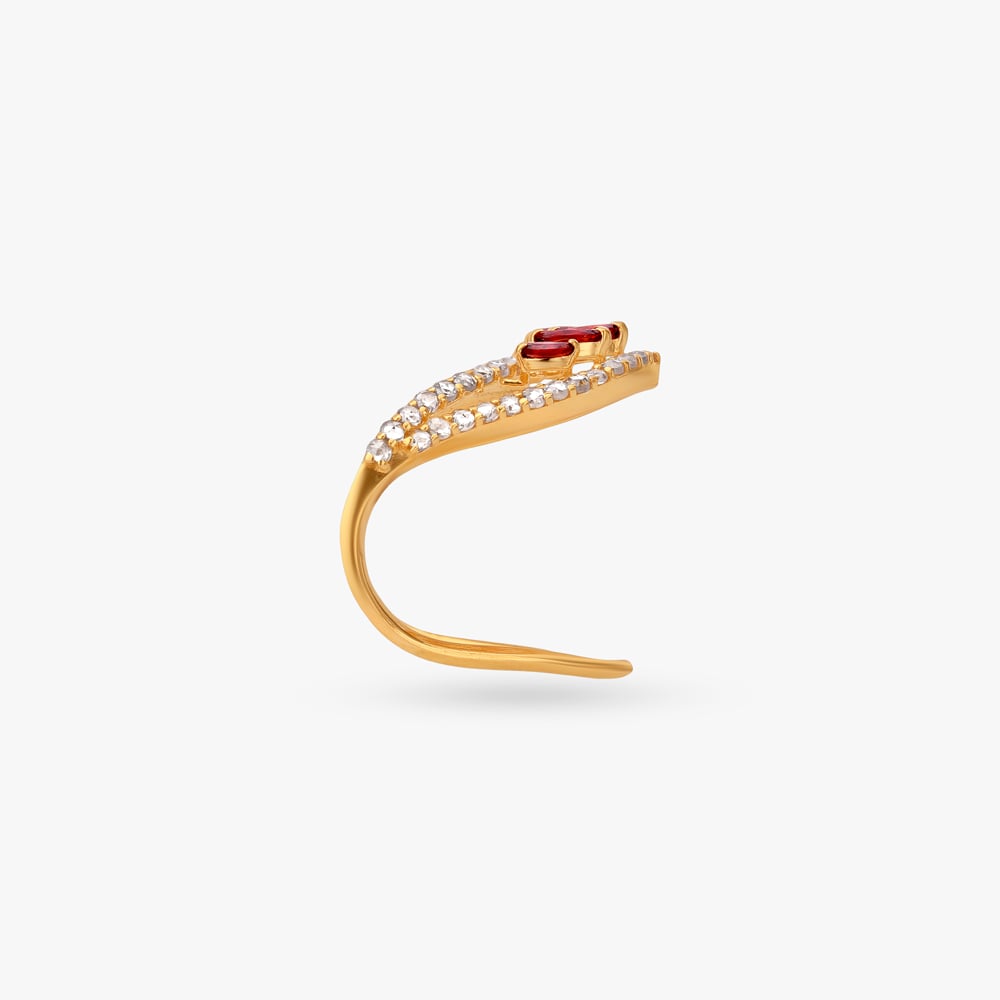 Regal Arc Gold Ring,,hi-res image number null
