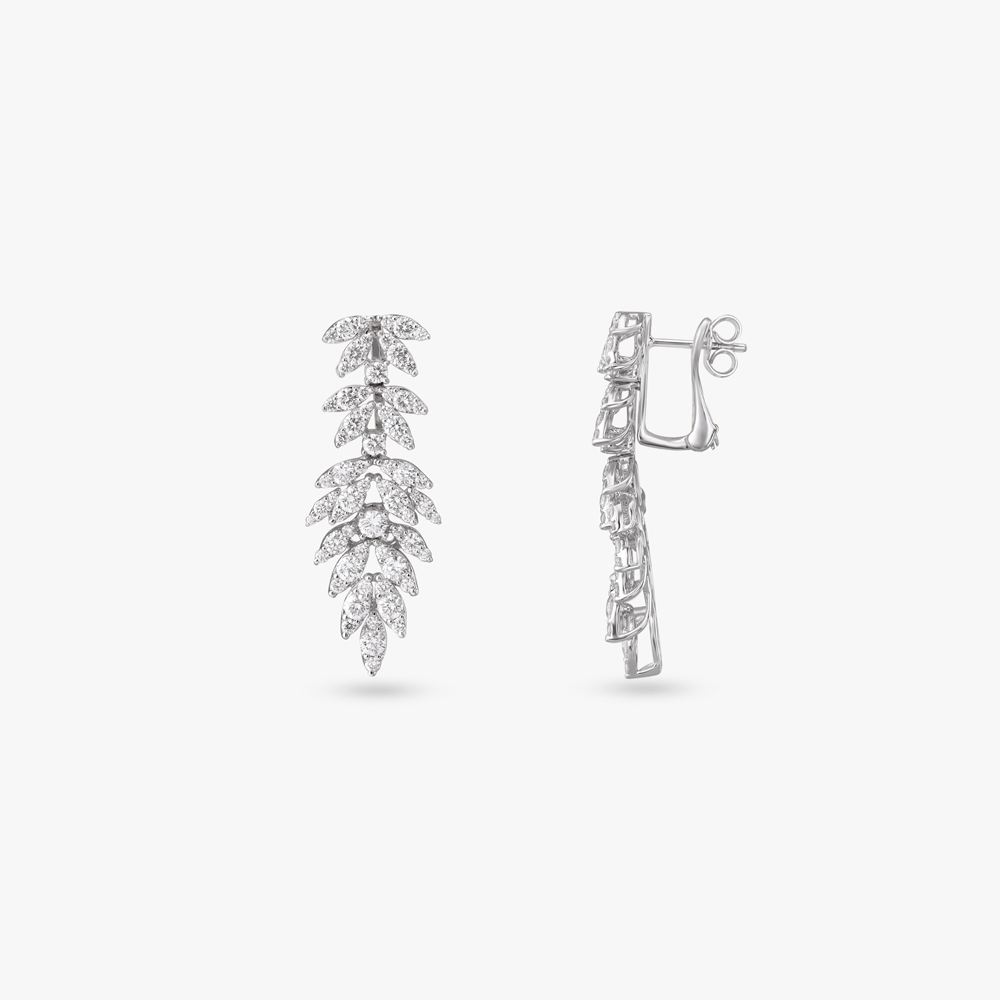Opulent Vine Diamond Necklace Set,,hi-res image number null
