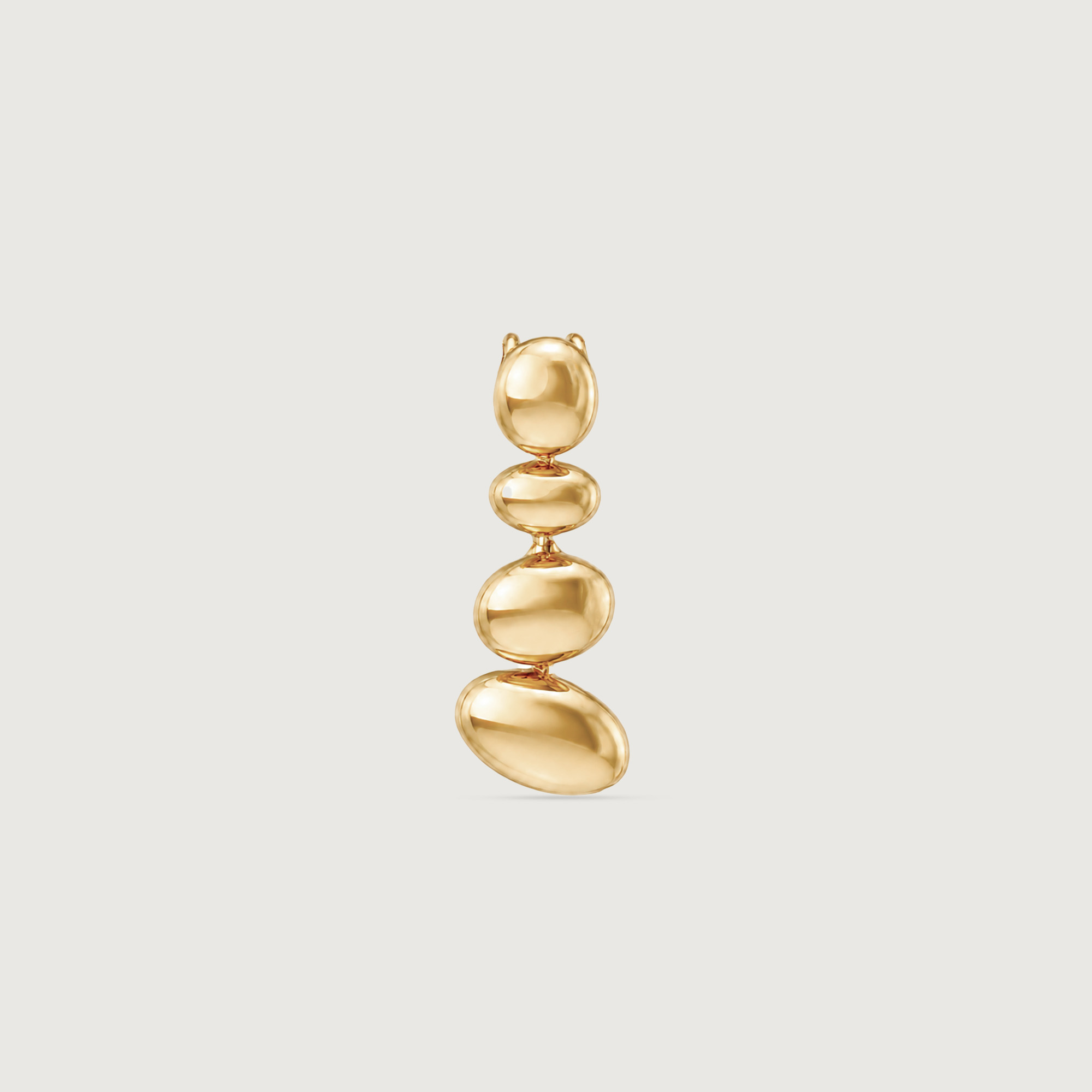 Balanced Pebble Gold Pendant,,hi-res image number null