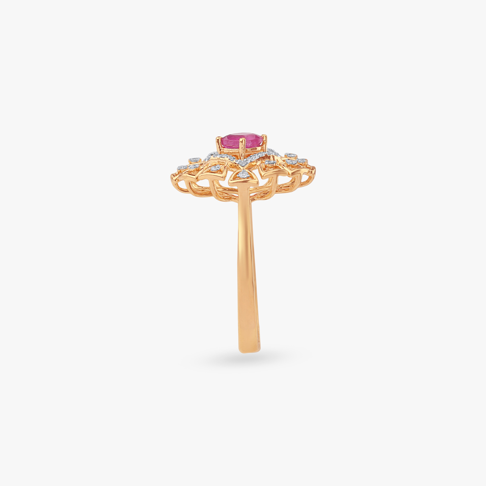 Fiery Crown Diamond Ring,,hi-res image number null