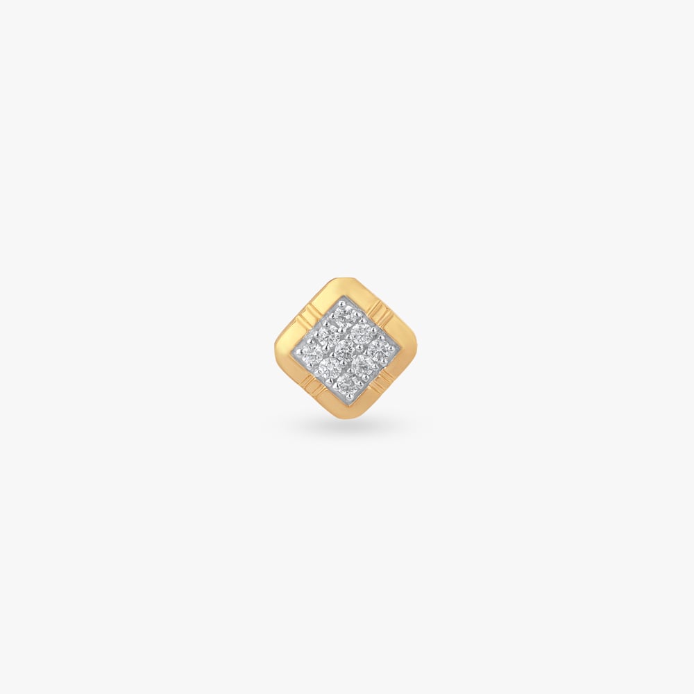 

Power Look Diamond Stud Earrings For Men