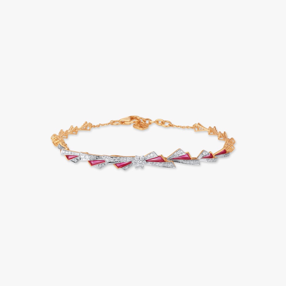 Glow Wings Diamond Bracelet,,hi-res image number null
