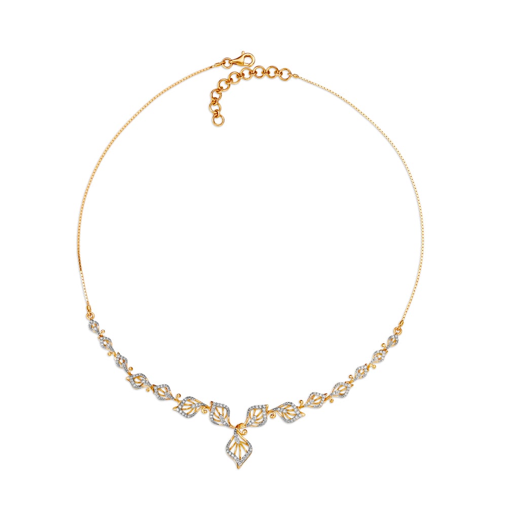 Enchanting Diamond Necklace Set,,hi-res image number null