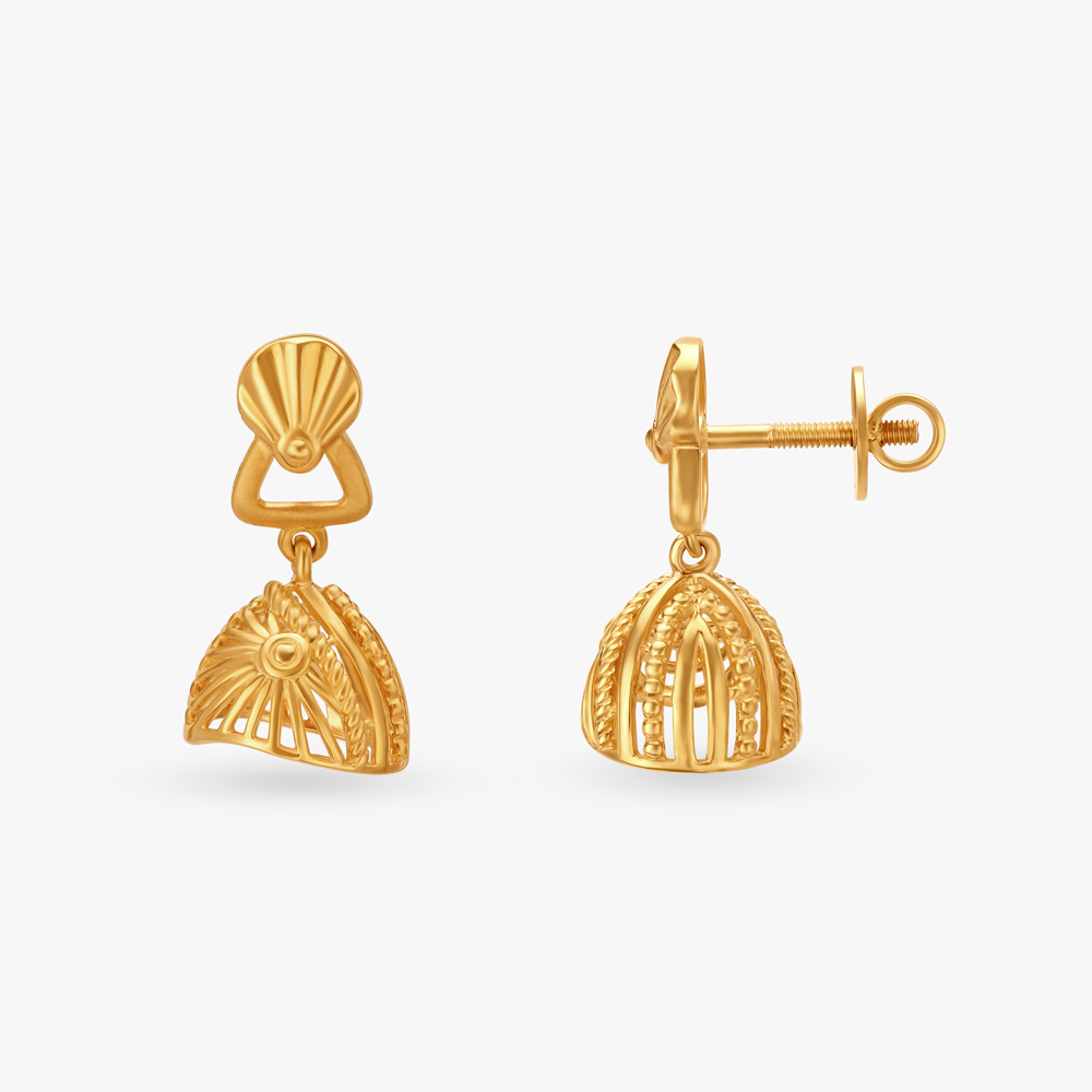 Casual Chic Drop jhumka,,hi-res image number null