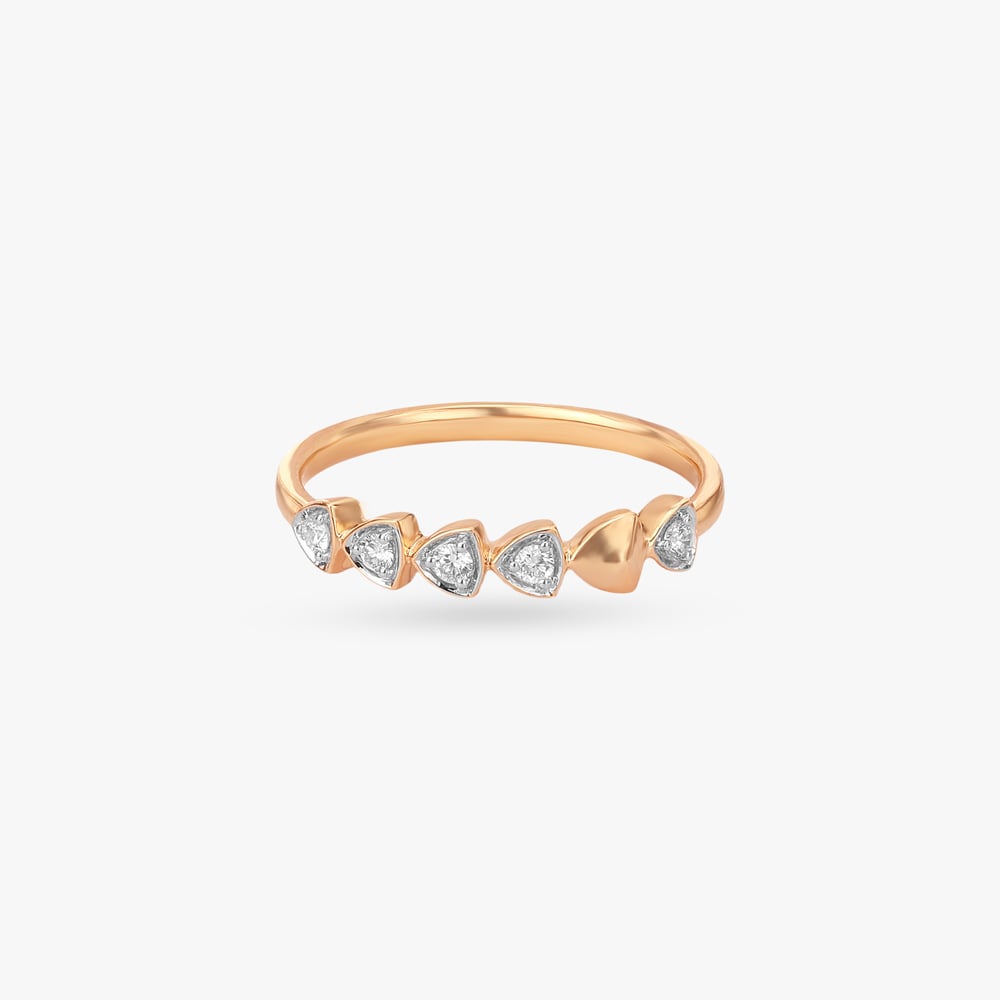 Triangular Rhythm Diamond Ring,,hi-res image number null