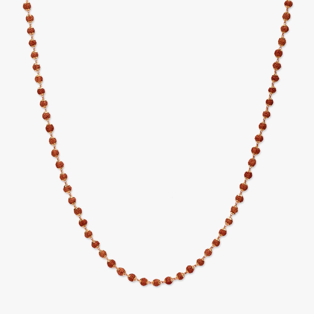 Divine Rudraksha Gold Chain,,hi-res image number null
